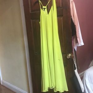Neon Yellow Maxi Dress (Victoria’s Secret)